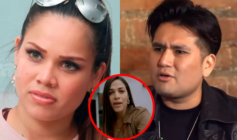 Andrea San Martín negó que vaya a denunciar a Deyvis Orosco por serie 'Tu nombre y el mío'. Foto: Composición LR/difusión/Captura Youtube/Captura América TV