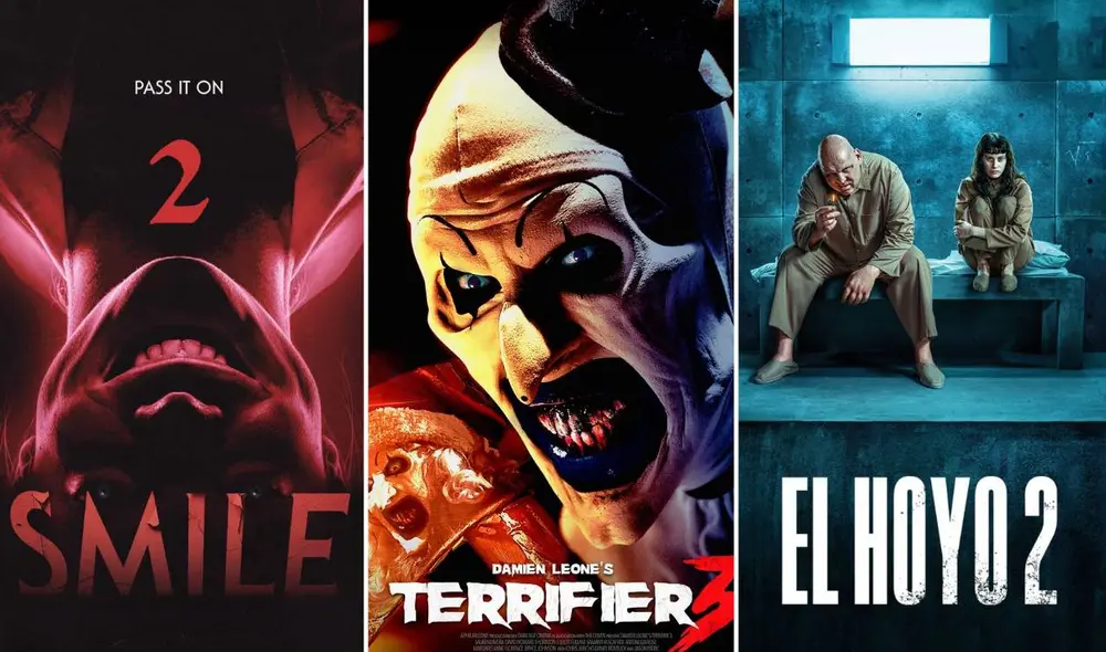 Podrás ver nuevas películas de terror en octubre a través de plataformas como MAX y Netflix. Foto: composición Paramount/Cineverse/Netflix