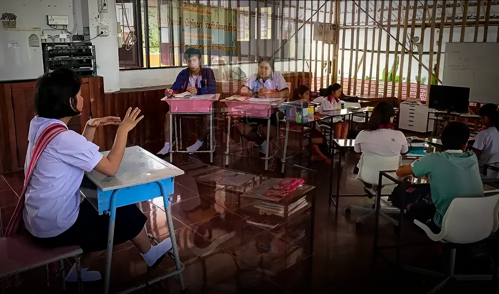 Esta escuela apuesta por un nuevo e innovador modelo de enseñanza. Foto: composición LR/Mecchai Pattana