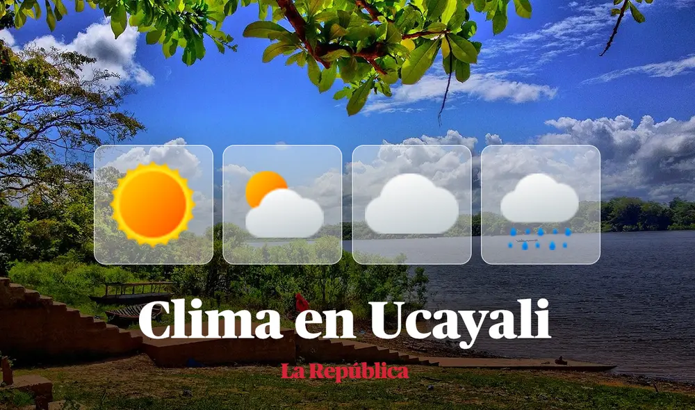 Clima en Ucayali, vía Senamhi HOY, 21 de diciembre