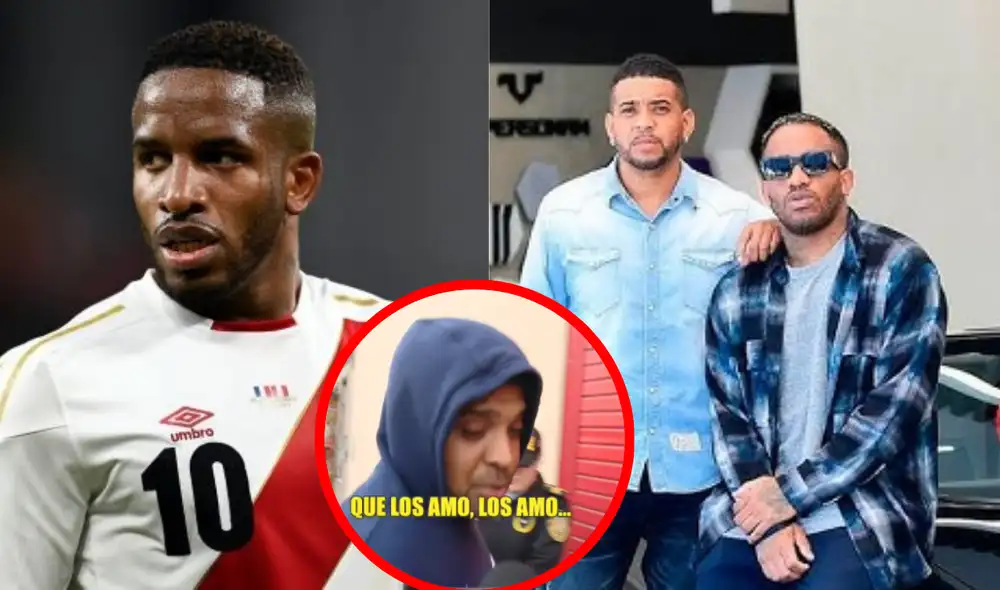 Jefferson Farfán llevó las cámaras de seguridad de su casa a la Fiscalía por denuncia contra su primo 'Cri Cri'. Foto: Composición LR/difusión/Captura ATV