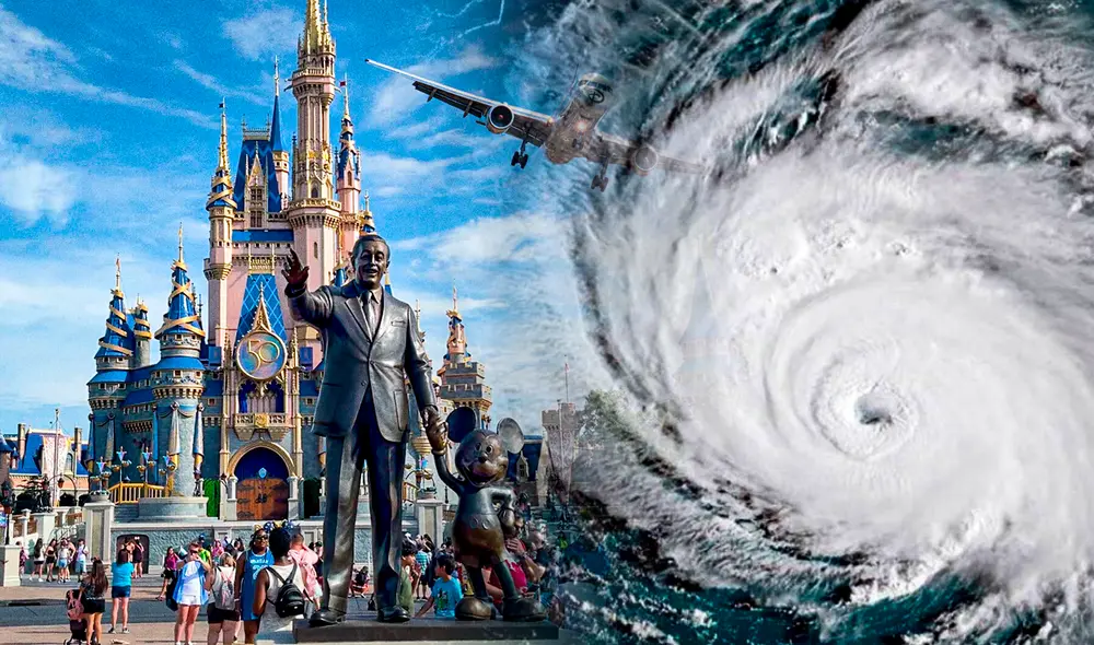 Disney anuncia cambio de horario por la inminente llegada del huracán Helene | Lr / Composición Gerson Cardozo Disney anuncia cambio de horario por la inminente llegada del huracán Helene | Lr / Composición Gerson Cardozo