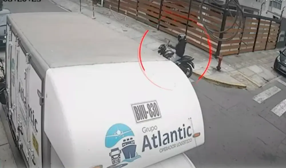 Sujeto disparo contra fachada de empresa de Aduanas. Foto: captura / Panamericana