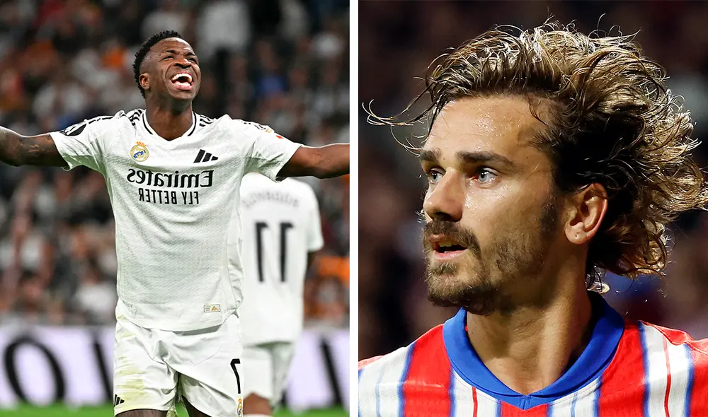 Real Madrid vs Atlético Madrid se enfrentarán en el Cívitas Metropolitano. Foto: composición LR/AFP Real Madrid vs Atlético Madrid se enfrentarán en el Cívitas Metropolitano. Foto: composición LR/AFP