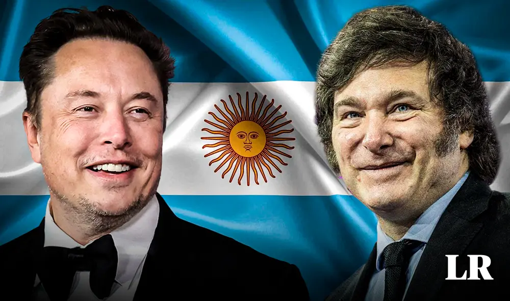 Milei se reencuentra con Musk, y él afirma en X posible inversión. Foto: composición LR/X Milei se reencuentra con Musk, y él afirma en X posible inversión. Foto: composición LR/X