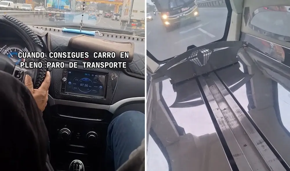 "Qué buen acompañante", reaccionaron usuarios. Foto: composición LR/ TikTok - Video: TikTok - Video: TikTok "Qué buen acompañante", reaccionaron usuarios. Foto: composición LR/ TikTok - Video: TikTok - Video: TikTok