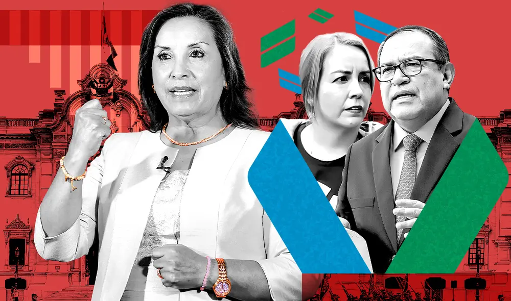 Dina Boluarte y Alberto Otárola Dina Boluarte y Alberto Otárola