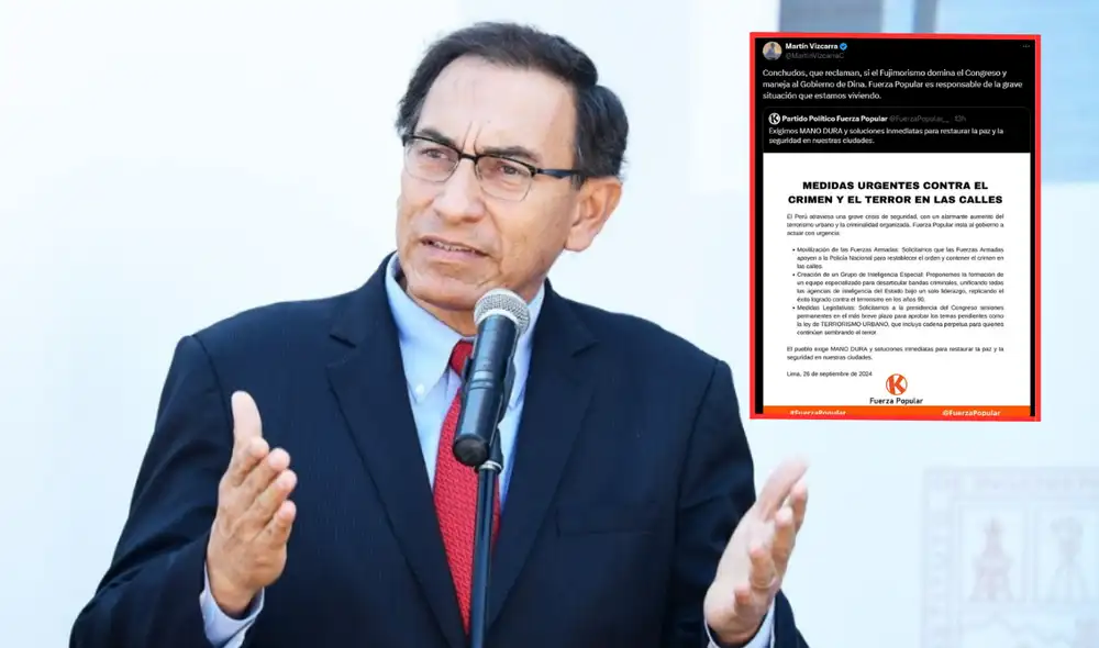 Vizcarra Cornejo es cuestionado por adquirir pruebas rápidas cuando se desempeñaba como presidente de la República en el 2020. Foto: La República.