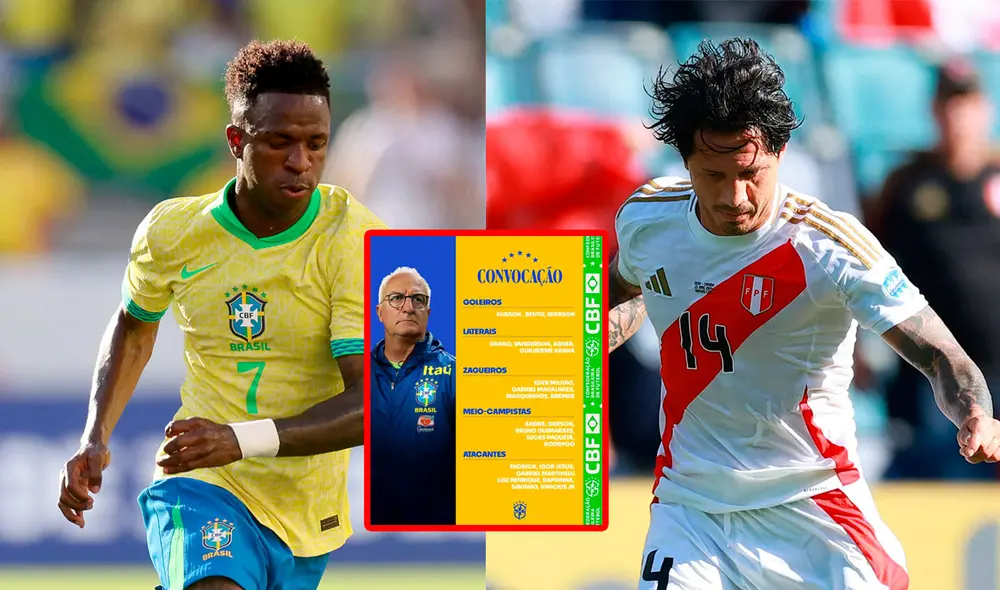 La selección brasileña enfrentará a Chile y Perú por las Eliminatorias Sudamericanas 2026. Foto: AFP La selección brasileña enfrentará a Chile y Perú por las Eliminatorias Sudamericanas 2026. Foto: AFP