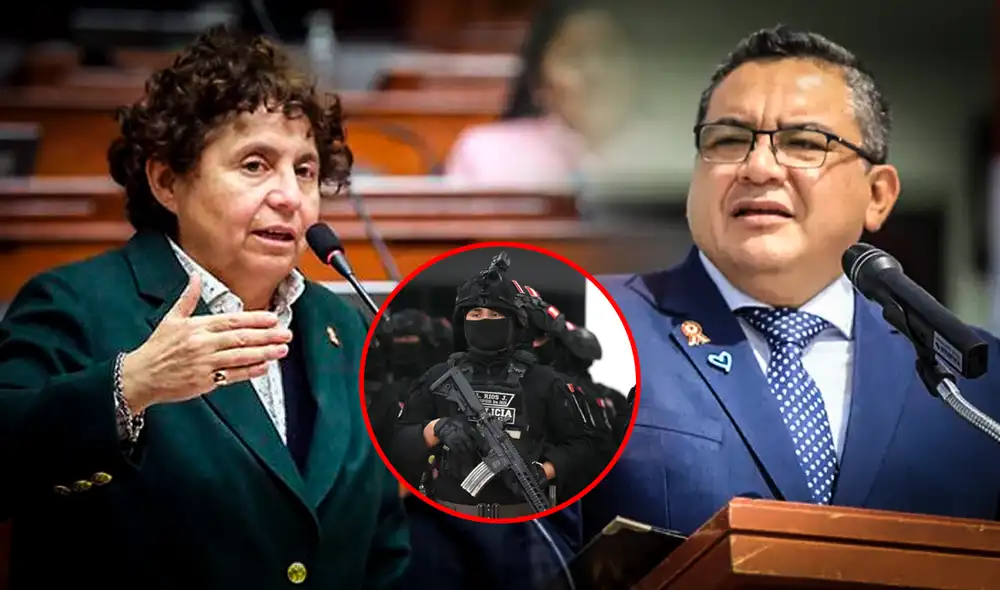 Susel Paredes critica creación del Gorex contra la extorsión. Foto: composición LR/Andina Susel Paredes critica creación del Gorex contra la extorsión. Foto: composición LR/Andina