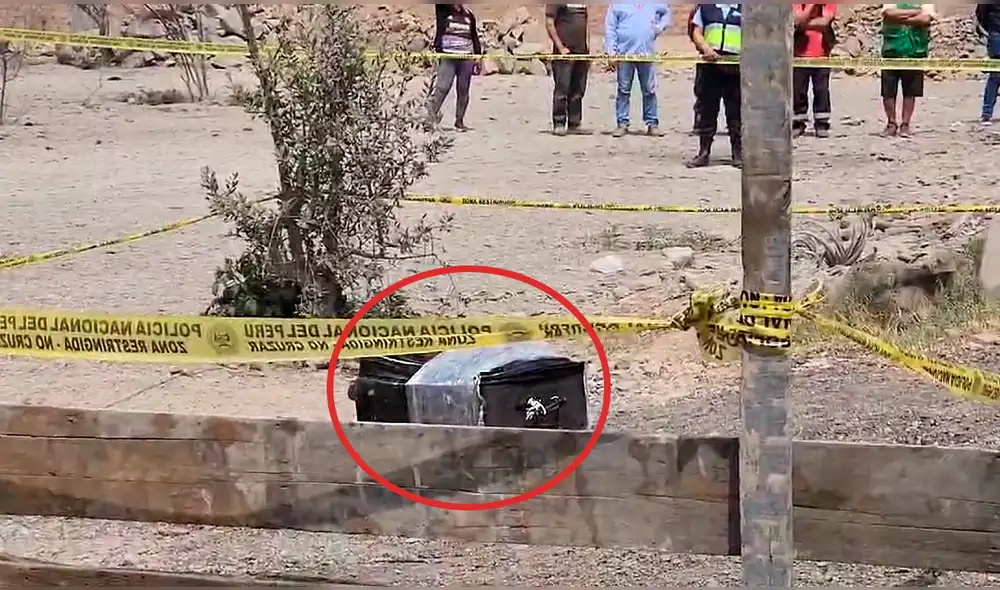 Cadáver es encontrado dentro de una maleta en Ate. Foto: composición LR/difusión.