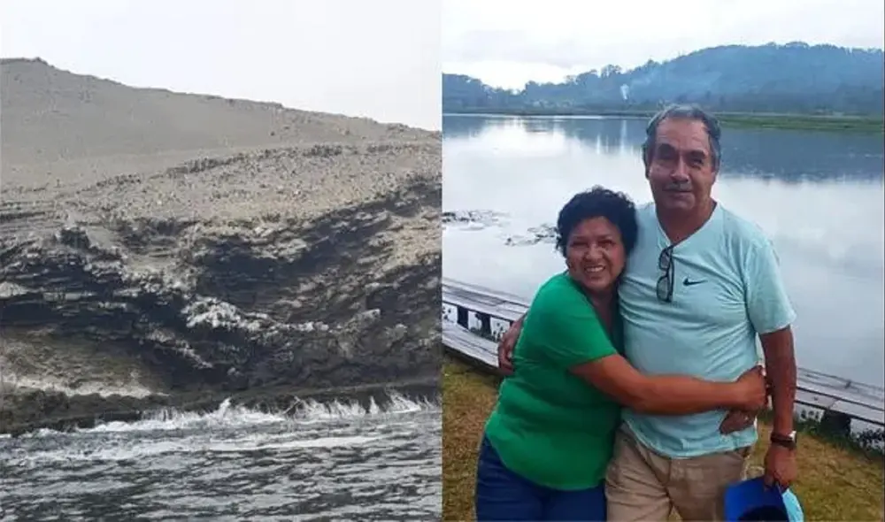 El día de su desaparición, Abelardo vestía una casaca polar negra, un polo azul con rayas. Foto: RPP