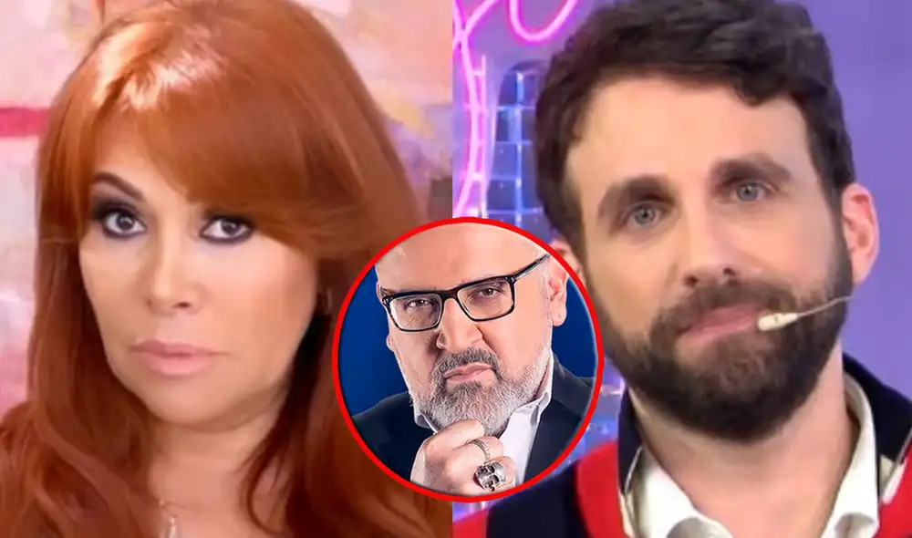 Magaly Medina fue la madrina de Rodrigo González, en sus inicios en el espectáculo. Foto: composición LR/Willax tv/ATV Magaly Medina fue la madrina de Rodrigo González, en sus inicios en el espectáculo. Foto: composición LR/Willax tv/ATV