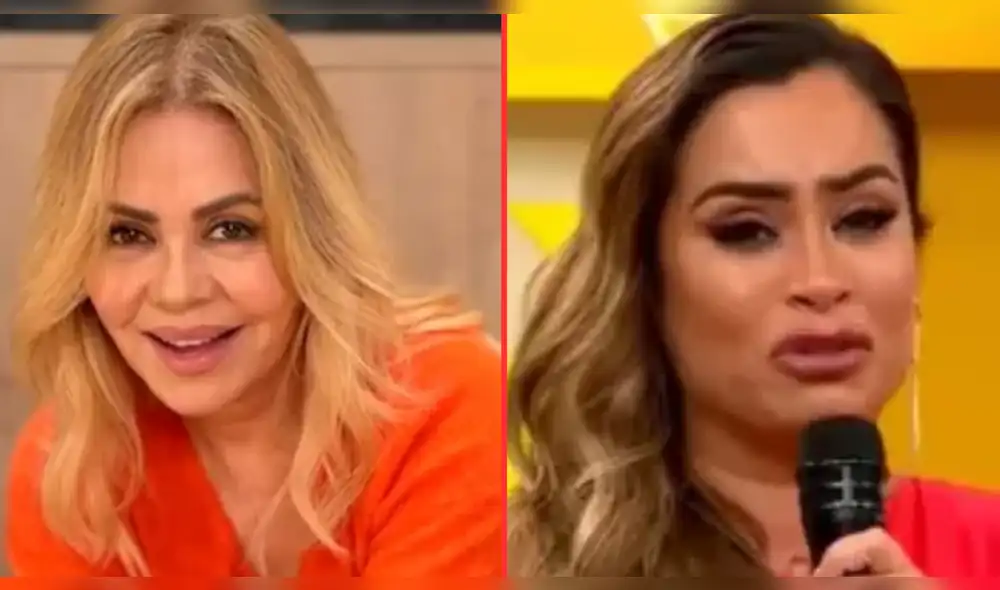 Gisela Valcárcel toma la palabra y se refiere a su hija, Ethel Pozo. Foto: Composición LR/difusión Gisela Valcárcel toma la palabra y se refiere a su hija, Ethel Pozo. Foto: Composición LR/difusión