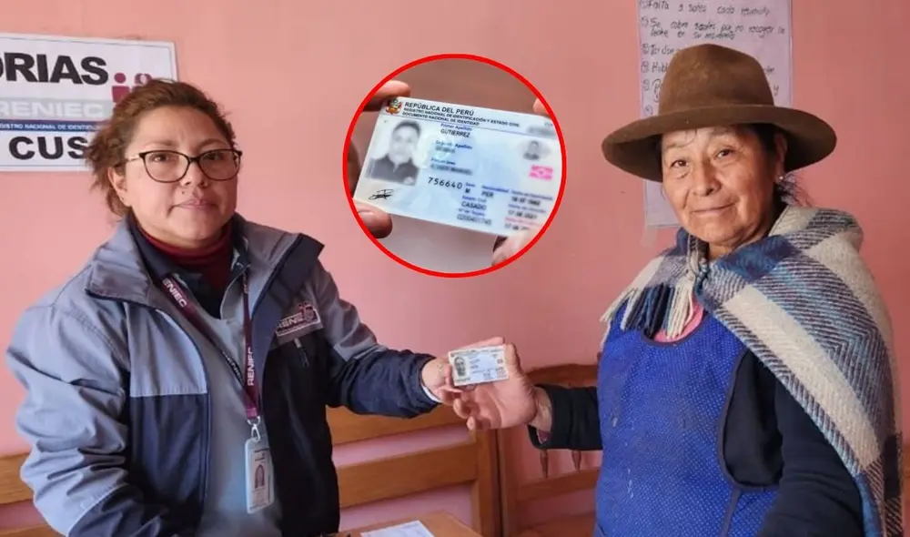 Campaña gratuita de DNI electrónica en Lima Metropolitana. Foto: Andina/LR