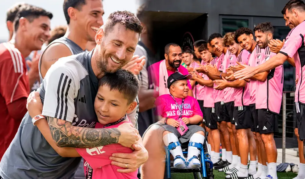 El evento solidario del Inter de Miami y Messi duró cuatro días en Estados Unidos. Foto: composición LR/EFE/Inter de Miami.