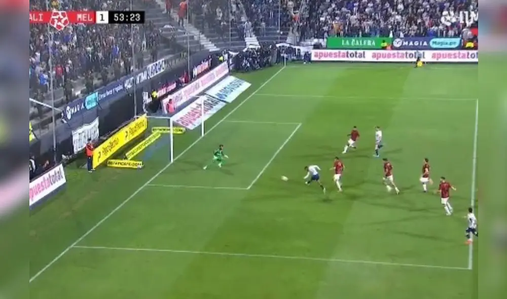 Alianza Lima y Melgar se enfrentan en Matute. Foto: captura de L1 Max.