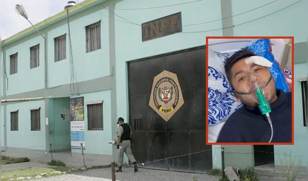 Arequipa. Suboficial Anthony Pérez Maman fue trasladado del penal de Socabaya a un hospital. Foto. composición LR/Encuentro/Cortesía Arequipa. Suboficial Anthony Pérez Maman fue trasladado del penal de Socabaya a un hospital. Foto. composición LR/Encuentro/Cortesía