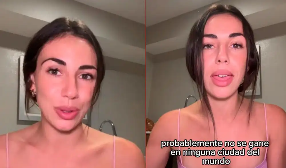 La joven comparte información sobre su vida en Estados Unidos. Foto: composición LR/TikTok.