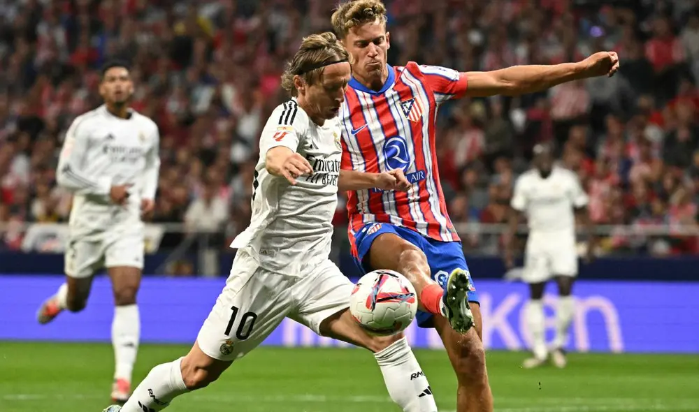 Real Madrid enfrentó a Atlético Madrid en el Cívitas Metropolitano por el derbi de LaLiga. Foto: AFP Real Madrid enfrentó a Atlético Madrid en el Cívitas Metropolitano por el derbi de LaLiga. Foto: AFP
