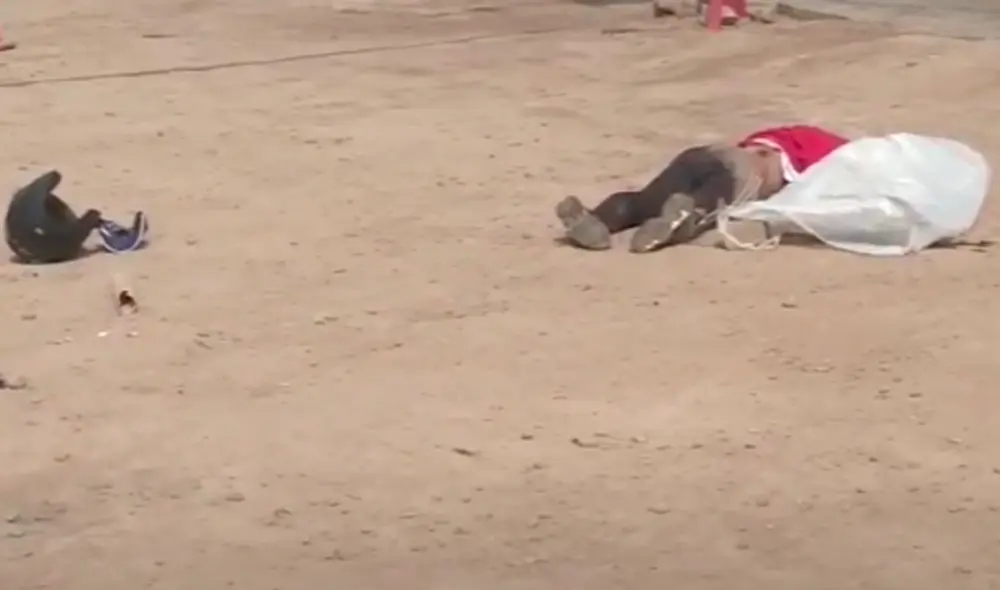 Los vecinos exigieron a las autoridades un mayor control policial en Puente Piedra. Foto: captura Panamericana TV Los vecinos exigieron a las autoridades un mayor control policial en Puente Piedra. Foto: captura Panamericana TV