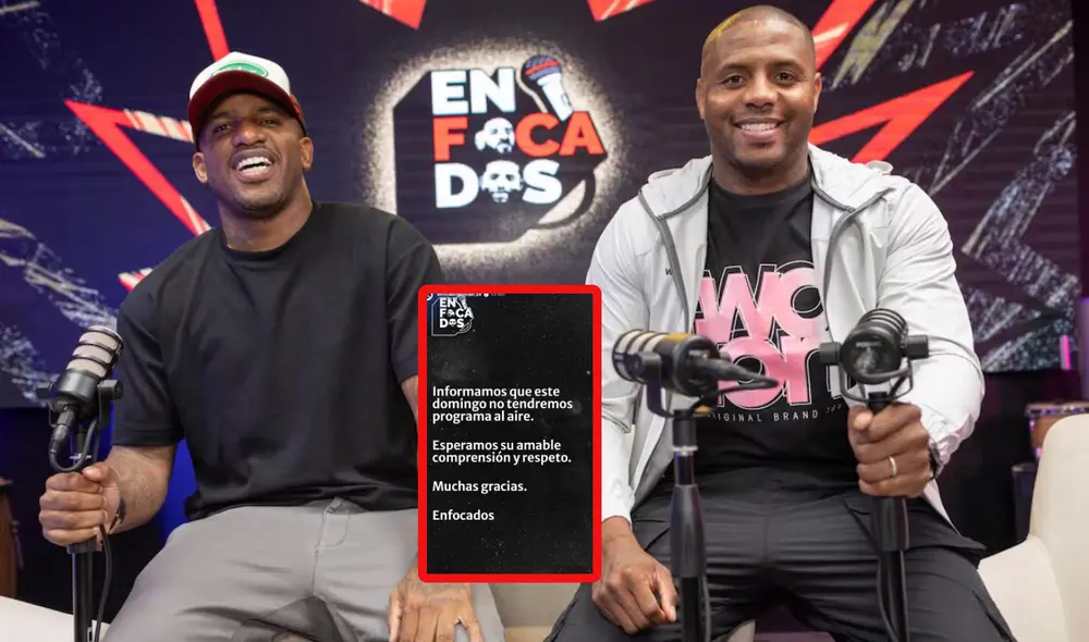 El programa de Farfán se emite todos los domingos y está vez será la excepción. Foto: composición LR/ Instagram/Enfocados