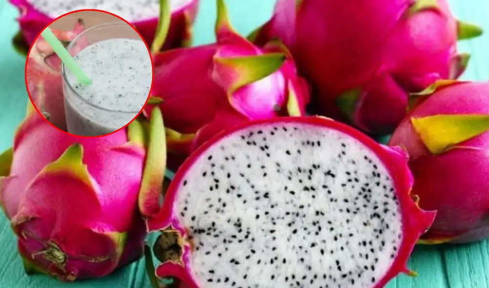 La 'fruta del dragón' es rica en colágeno y antioxidantes. Foto: composición LR/Andina