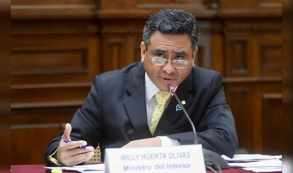 Willy Huerta fue ministro del Interior entre julio y diciembre de 2022 durante el Gobierno de Pedro Castillo. Foto: Congreso Willy Huerta fue ministro del Interior entre julio y diciembre de 2022 durante el Gobierno de Pedro Castillo. Foto: Congreso