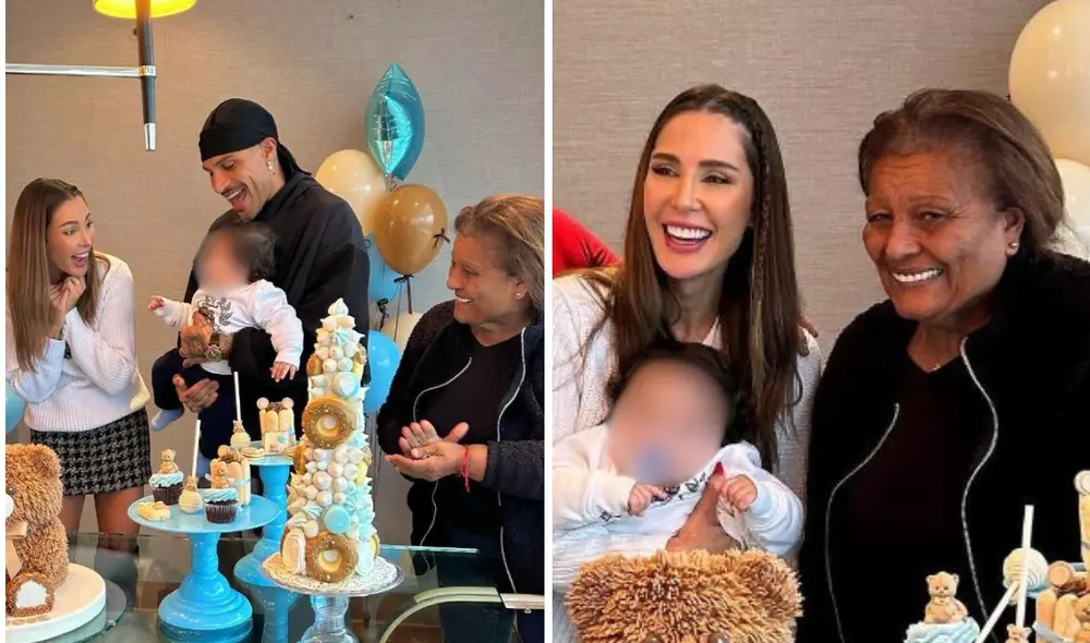 Ana Paula Consorte y doña Peta celebraron cumplemes de hijo con Paolo. Foto: composición LR / Instagram