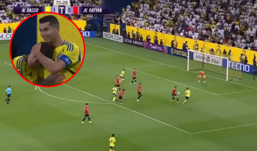 Cristiano Ronaldo juega en Al Nassr desde el 2023. Foto: composición de LR/captura de ESPN 2