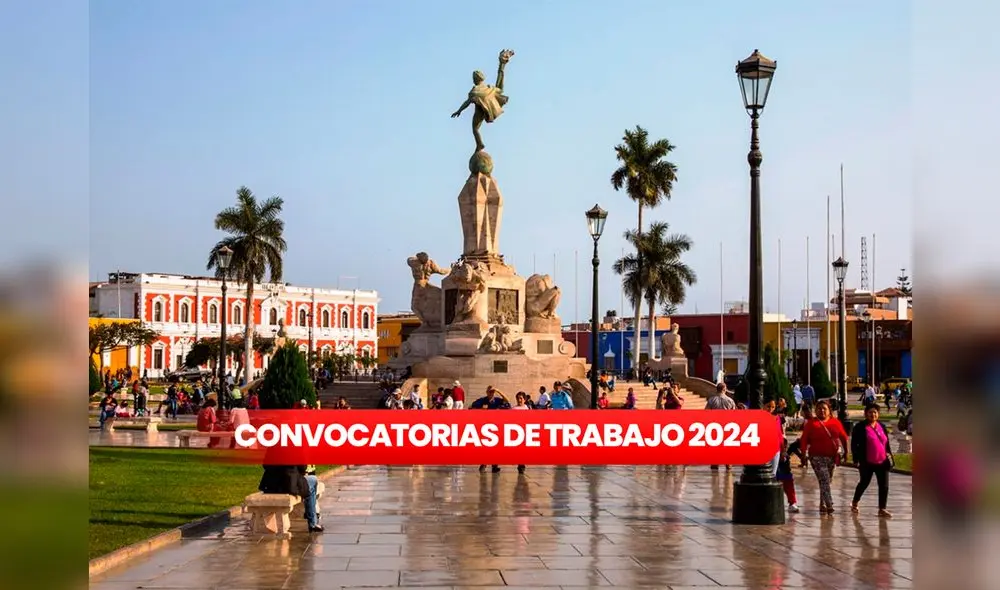 Postula a la nueva convocatoria laboral de la Municipalidad Provincial de Trujillo 2024. Foto: Composición LR/Andina.