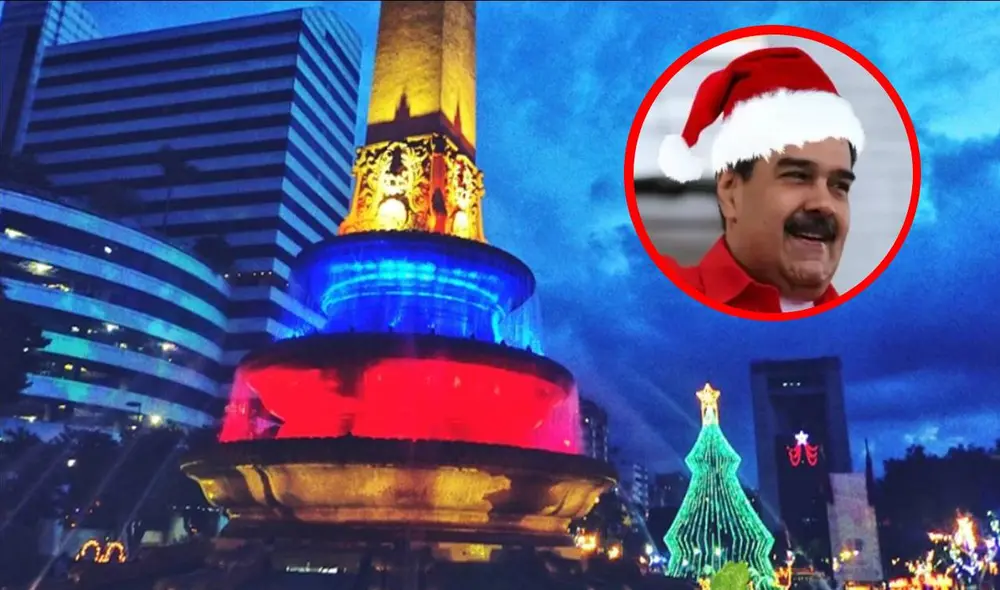 No es la primera vez que el líder del régimen venezolano adelanta esta festividad. Foto: composiciónLR/CEXT/Diario La Noticia