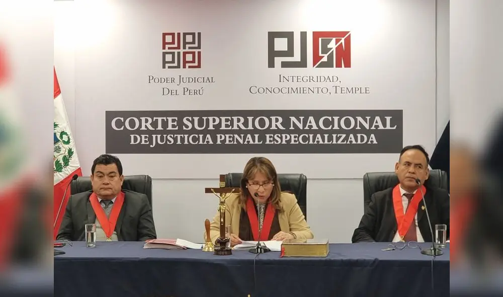 Sala que preside jueza Miluska Cano y condenó a marino en caso Huanta