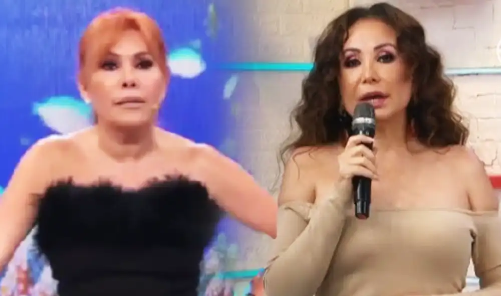 Magaly Medina responde fuerte a Janet Barboza. Foto: composición LR/ATV/América TV