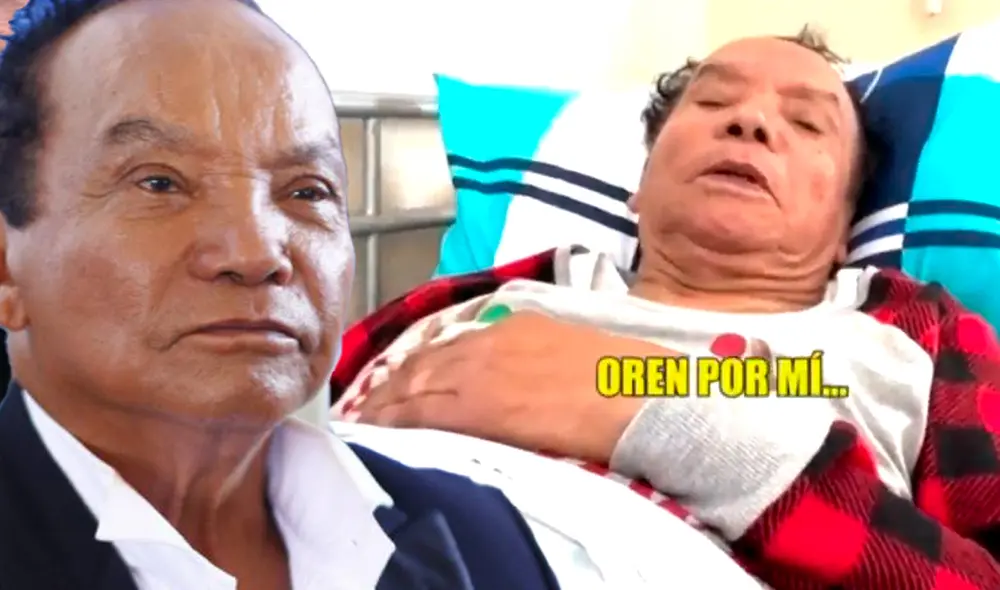 Melcochita fue internado de emergencia hace unos días. Foto: Composición LR/Marco Cotrina/Captura/ATV Melcochita fue internado de emergencia hace unos días. Foto: Composición LR/Marco Cotrina/Captura/ATV