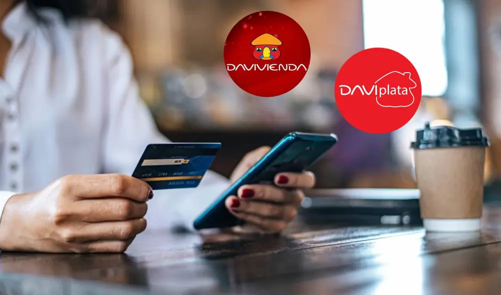 Las aplicaciones le piden a sus usuarios que intenten ingresar en la aplicación en un momento. Foto: composiciónLR/Freepik/Davivienda/DaviPlata