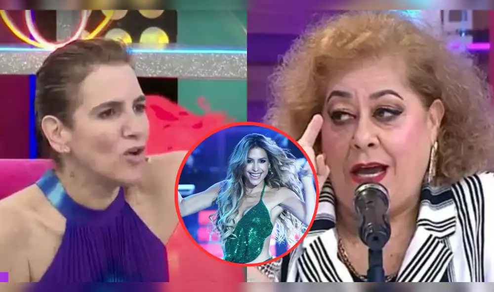 Gigi Mitre protagoniza tenso momento en 'Amor y fuego' con la madre de Milett. Foto: Composición LR