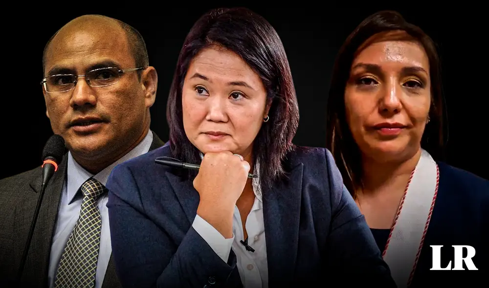 Keiko Fujimori y Joaquín Ramírez vinculados en nuevos audios que revelan corrupción. Foto: Composición La República.