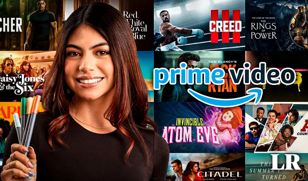 Además de colaborar con Amazon Prime Video, la joven peruana a trabajado con reconocidas marcas como Faber Castell, Inca Kola, Domestika y más. Foto: La República/Prime Video