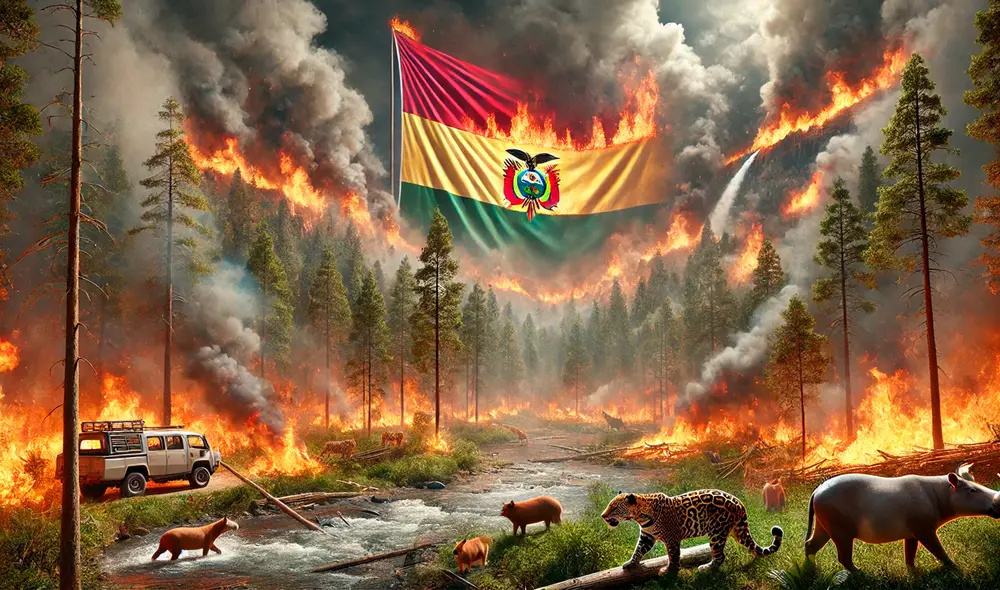 El último informe del poder ejecutivo, emitido a principios de septiembre, indicaba la destrucción de 3,8 millones de hectáreas a nivel nacional. Foto IA ChatGPT El último informe del poder ejecutivo, emitido a principios de septiembre, indicaba la destrucción de 3,8 millones de hectáreas a nivel nacional. Foto IA ChatGPT