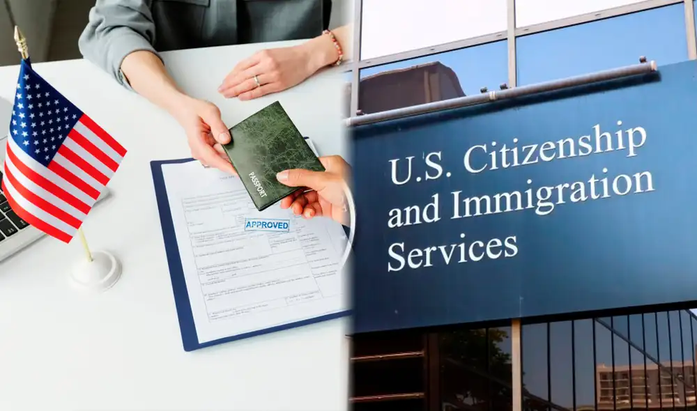 El USCIS trabaja en conjunto con otras agencias gubernamentales para garantizar la seguridad nacional. Foto: composición LR/Freepik/USCIS