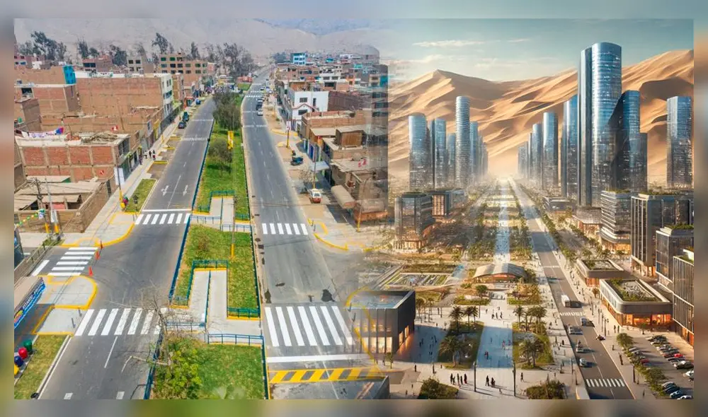 Este distrito de Lima será uno de los más ricos en 2030, según la inteligencia artificial: hoy el 34% de su población es pobre. Foto: composición LR / Municipalidad de Lima / ChatGPT