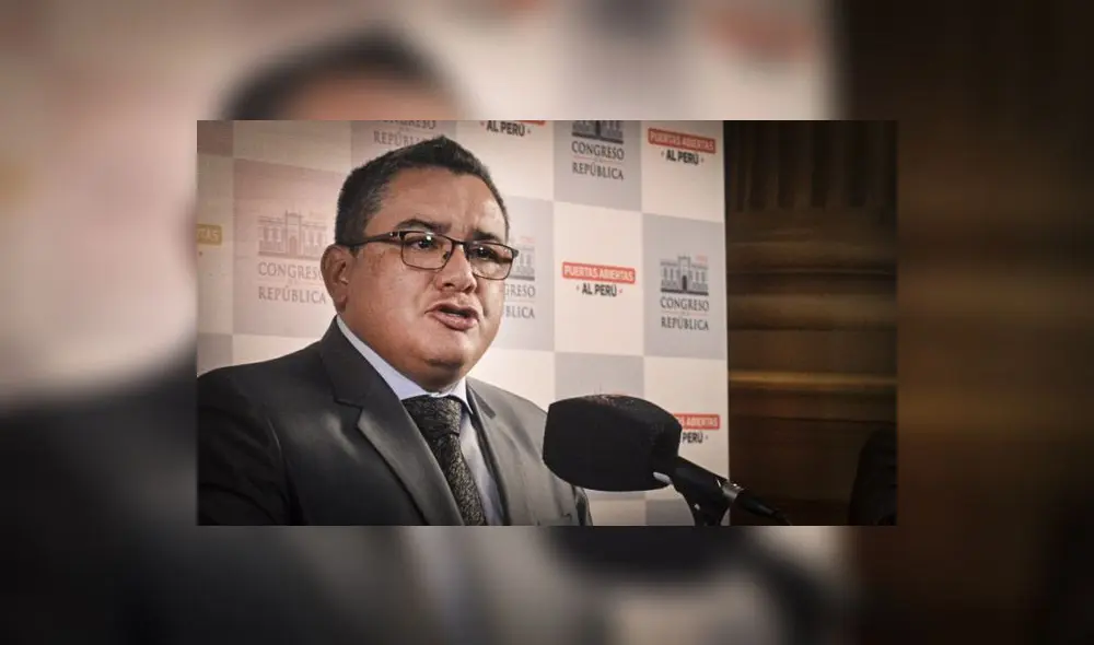 Juan Santiváñez, ministro del Interior blindado por la mayoría congresal. (Foto: La República)