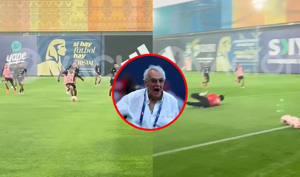 Jorge Fossati se encuentra entrenando con la selección peruana en Videna. Foto: captura/Ovación