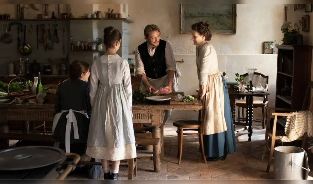 Película 'El sabor de la vida' bajo la dirección de Trần Anh Hùng. Con Juliette Binoche y Benoît Magimel.  Foto: difusión