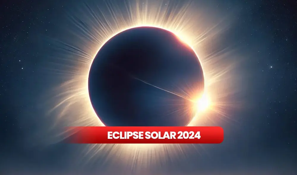 El eclipse solar en Latinoamérica podrá verse en diversos países. Foto: composición LR/ Dall-e