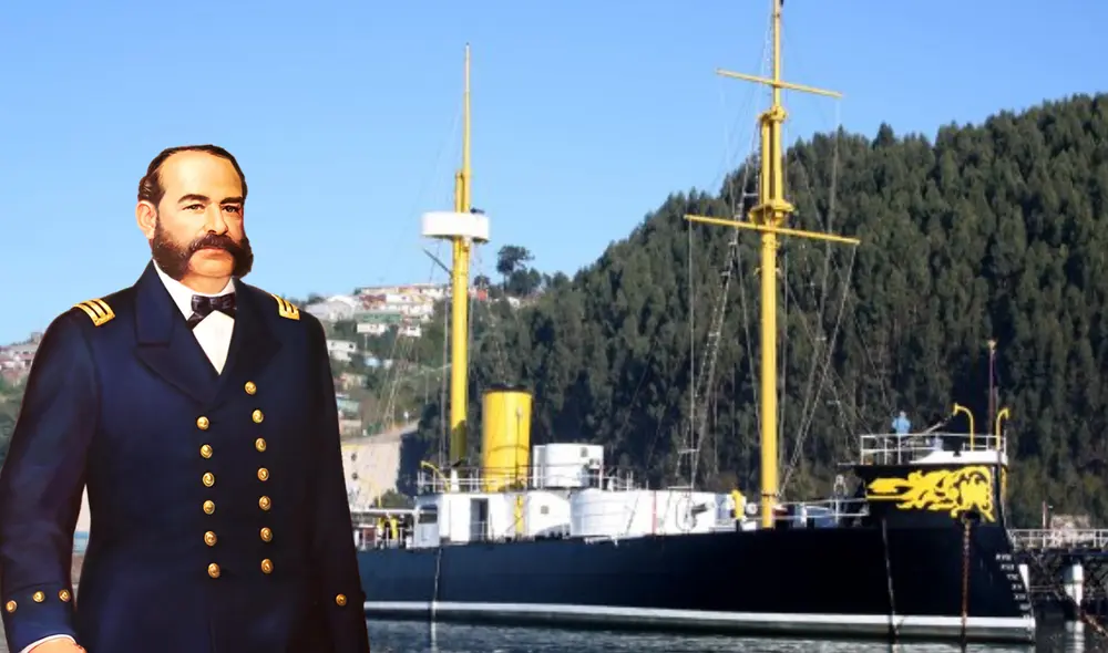 El 8 de octubre se celebra el Combate de Angamos en honor al almirante Miguel María Grau Seminario quien sacrificó su vida por el Perú. Foto: composición LR