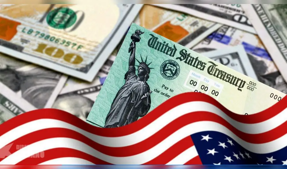 El cheque de estímulo es un pago económico que se brinda a personas con diversos problemas financieros. Foto: Composición LR