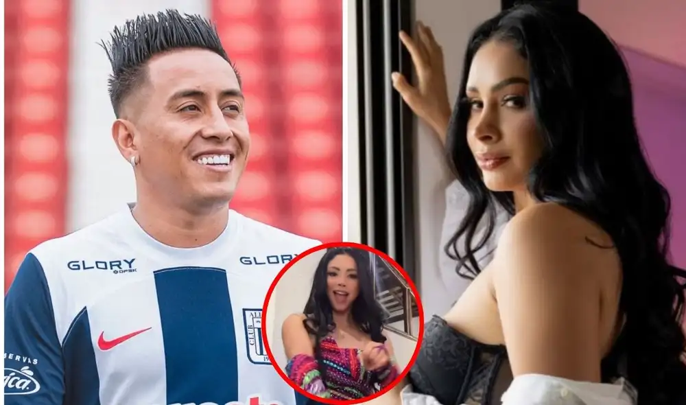 Pamela Franco lanza picante comentario a Christian Cueva en su concierto. Foto: composición LR