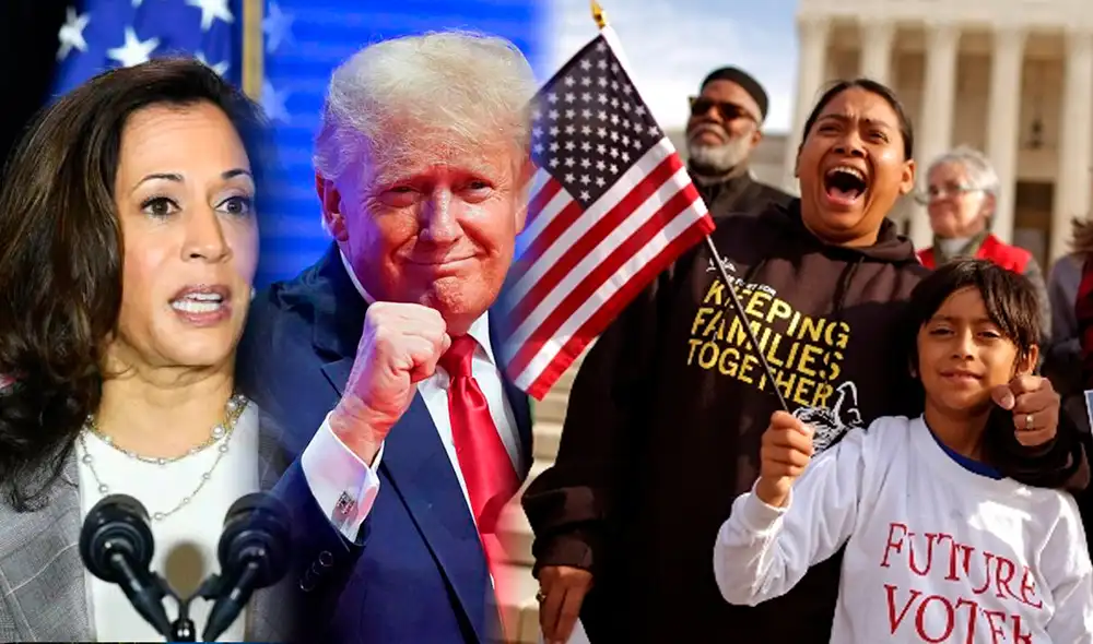 Las elecciones de Estados Unidos serán el próximo 5 de noviembre de 2024. Foto: composición LR/AFP.